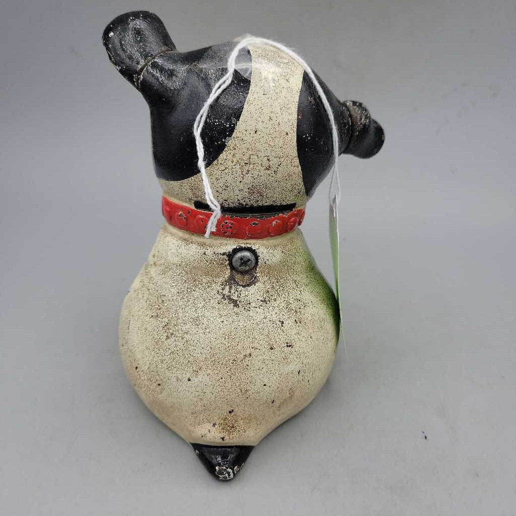 Cast Iron Antique Dog Coin Bank (DEB)