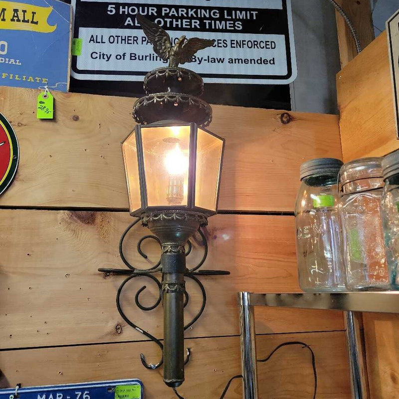 Brass Coach Lantern Electrified (JAS)