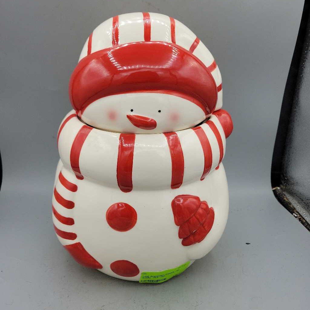 Snowman Cookie Jar (LOR)