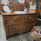 Vintage Oak Sideboard (YVO) (411)