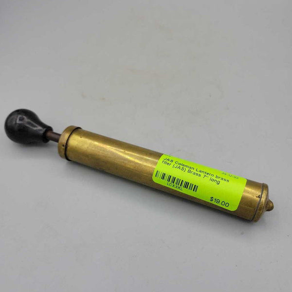 Coleman Lantern brass filler (JAS)