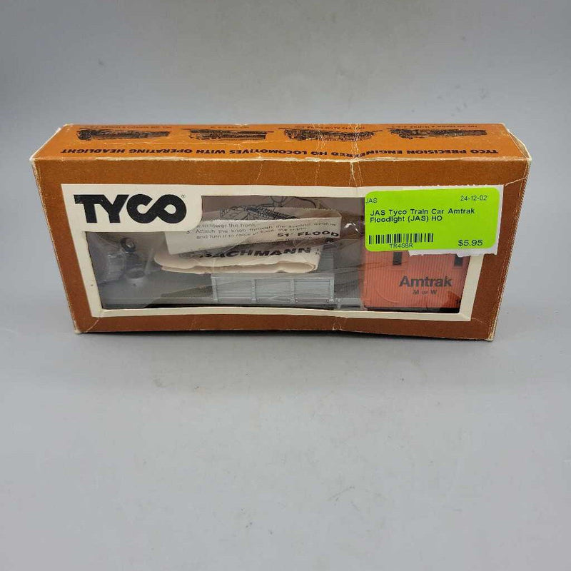 Tyco Train Car Amtrak Floodlight (JAS)