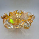 Chalet art glass bowl (DS) 3408