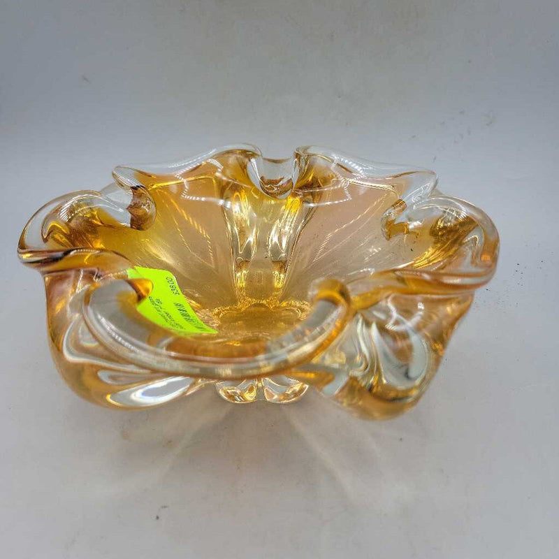 Chalet art glass bowl (DS) 3408