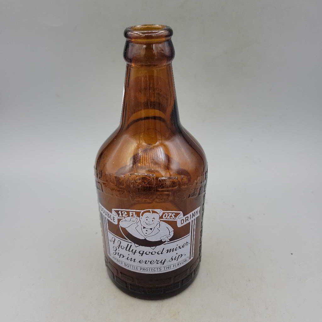 Minty 12 Oz. Stubby Beverages Soda Pop Bottle (DR)