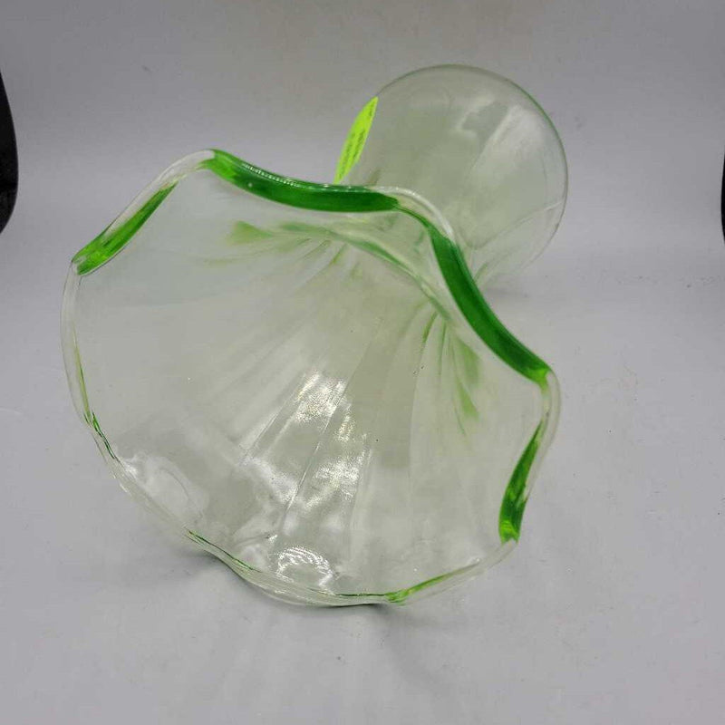 Uranium glass Vase (JAS)