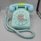 Old Turquoise Dial Phone