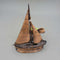 Copper Sail Boat Pipe stand (RHA)