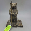 Heavy Brass Bear Coin Bank (DEB)