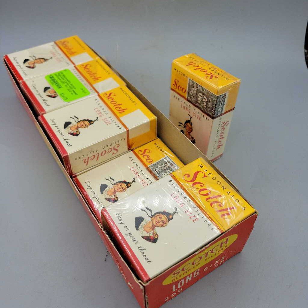 Macdonald's Scotch Cigarettes Carton with sealed packages (DR)