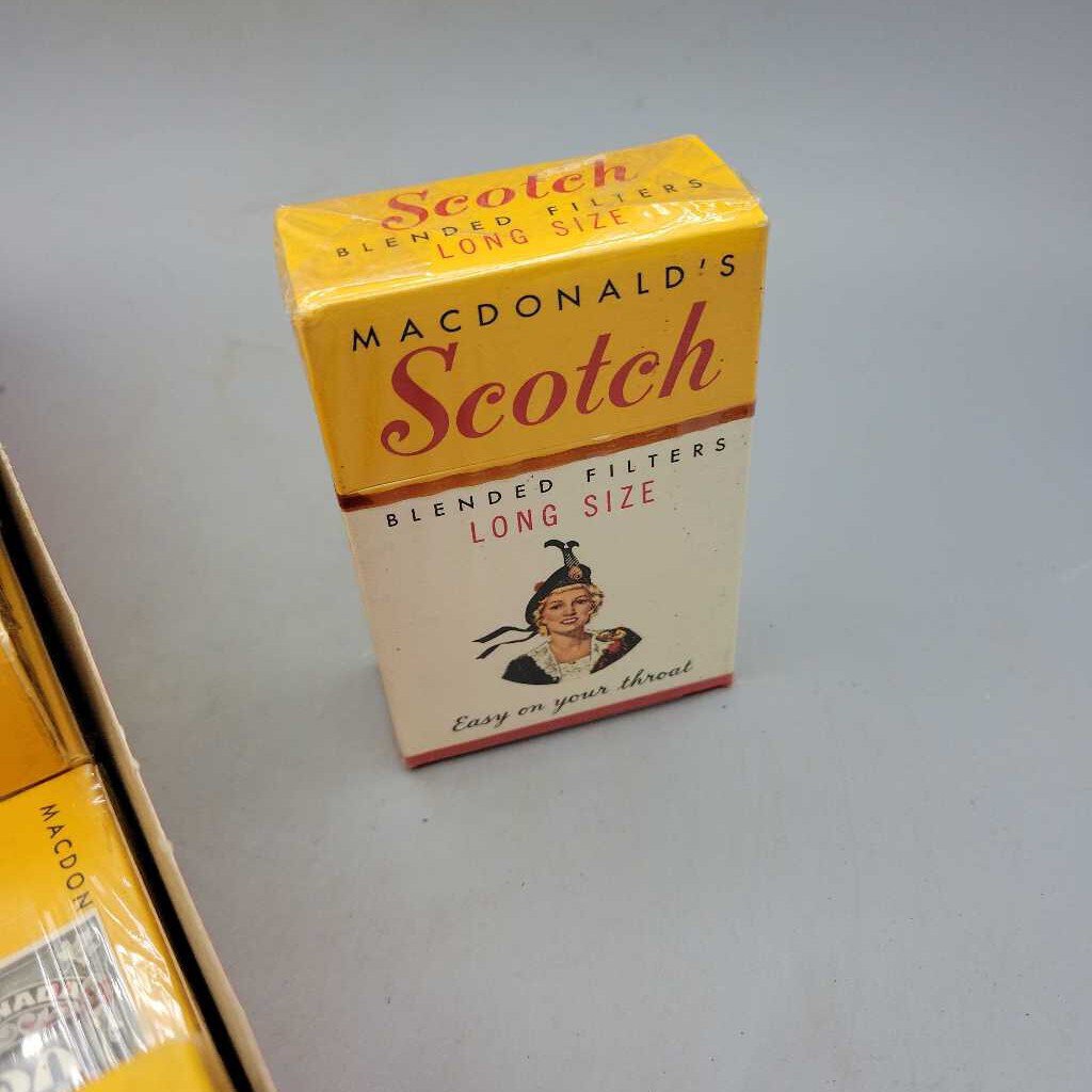 Macdonald's Scotch Cigarettes Carton with sealed packages (DR)