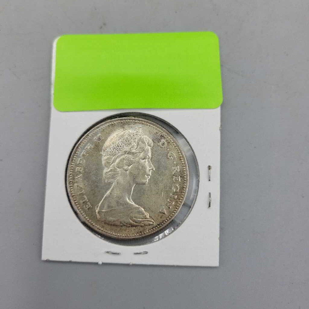 1967 Canadian Silver Dollar (JAS)