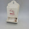 Rose Bleached Flour Match holder (DEB)