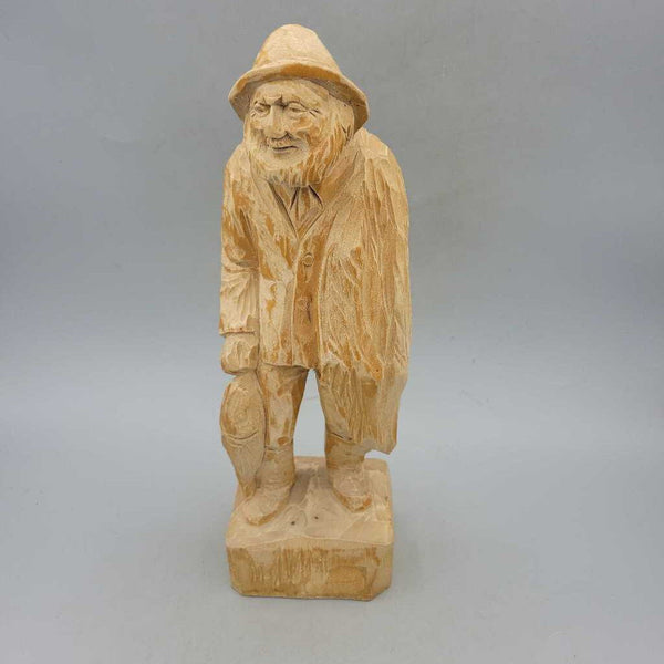 Wooden Man Carving (JAS)