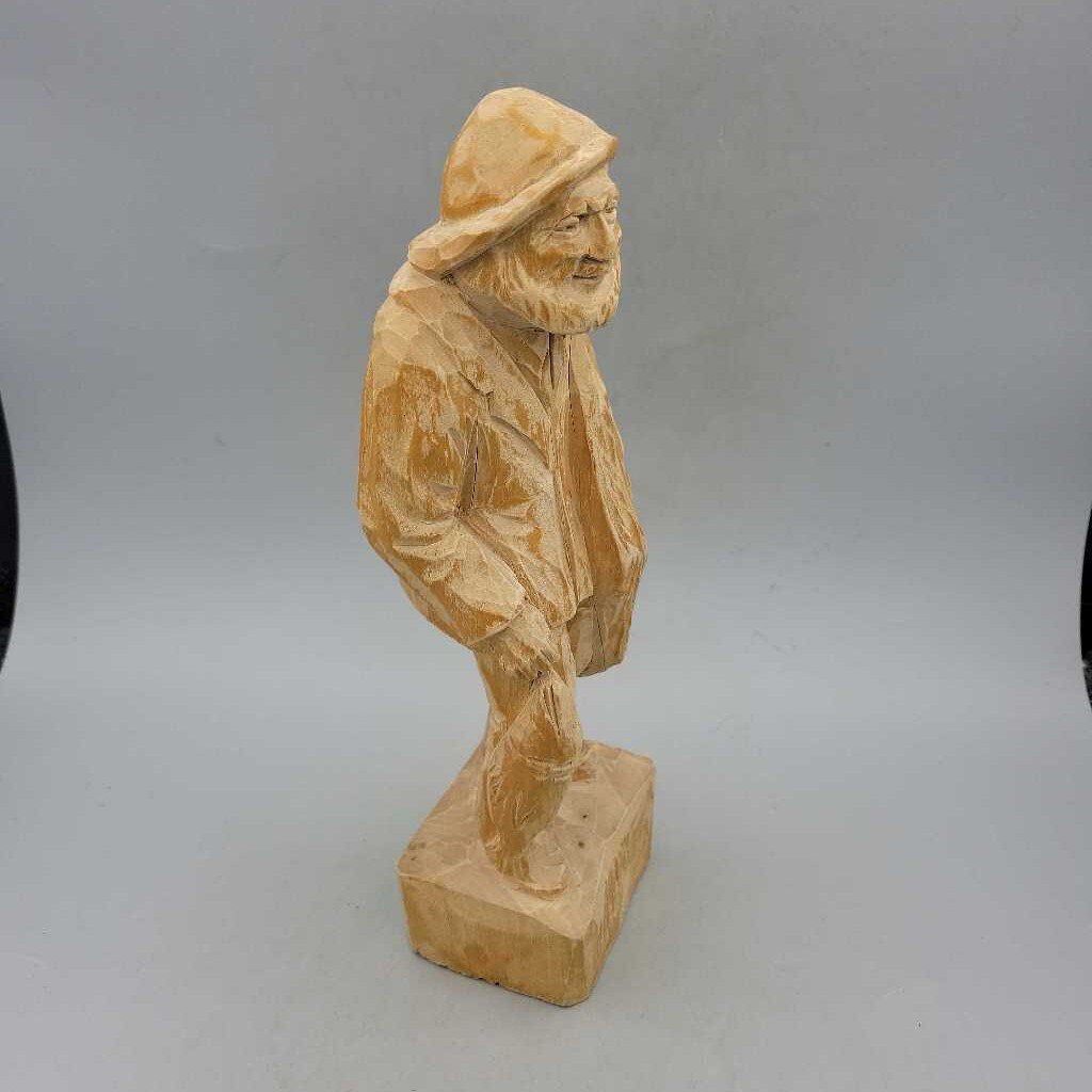 Wooden Man Carving (JAS)