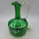 Victorian Green Glass Pitcher (DEB)