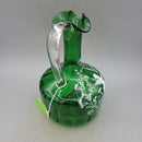 Victorian Green Glass Pitcher (DEB)