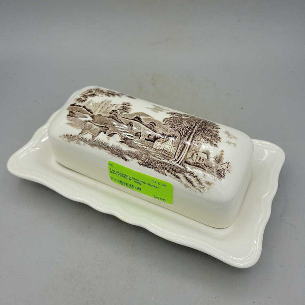 Meakin Ironstone Butter dish (TRE)