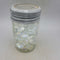 Crown Pint Jar with glass beads (JAS)