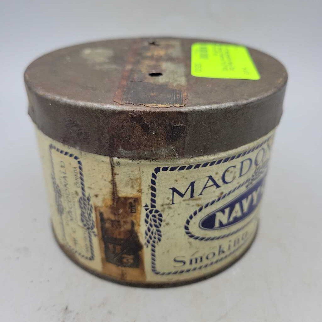 Macdonald's Navy Cut Smoking Tobacco Tin (YVO) 412