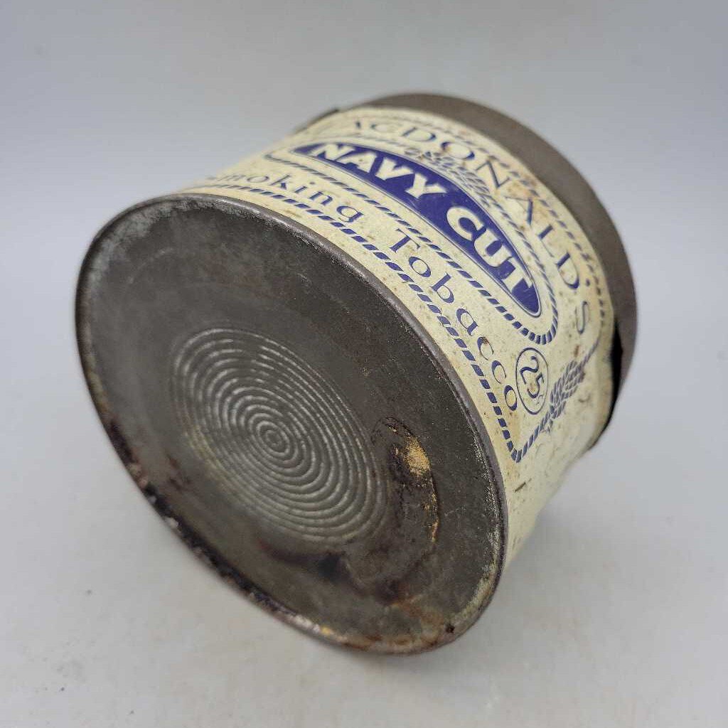 Macdonald's Navy Cut Smoking Tobacco Tin (YVO) 412