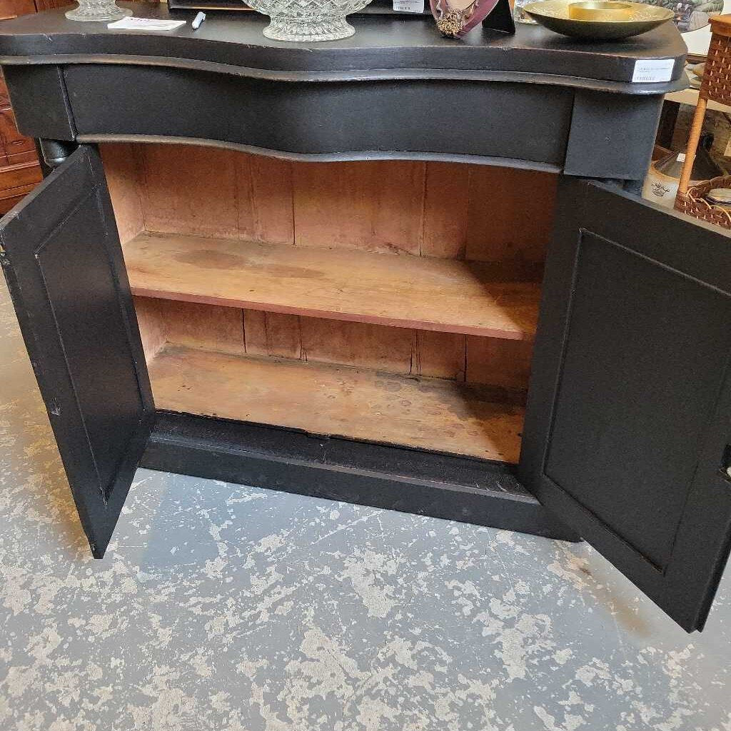 Black Vintage Sideboard (YVO) (412)