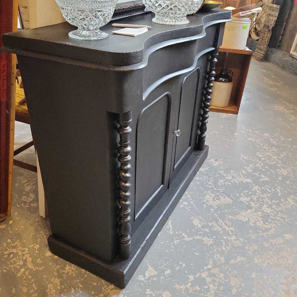 Black Vintage Sideboard (YVO) (412)