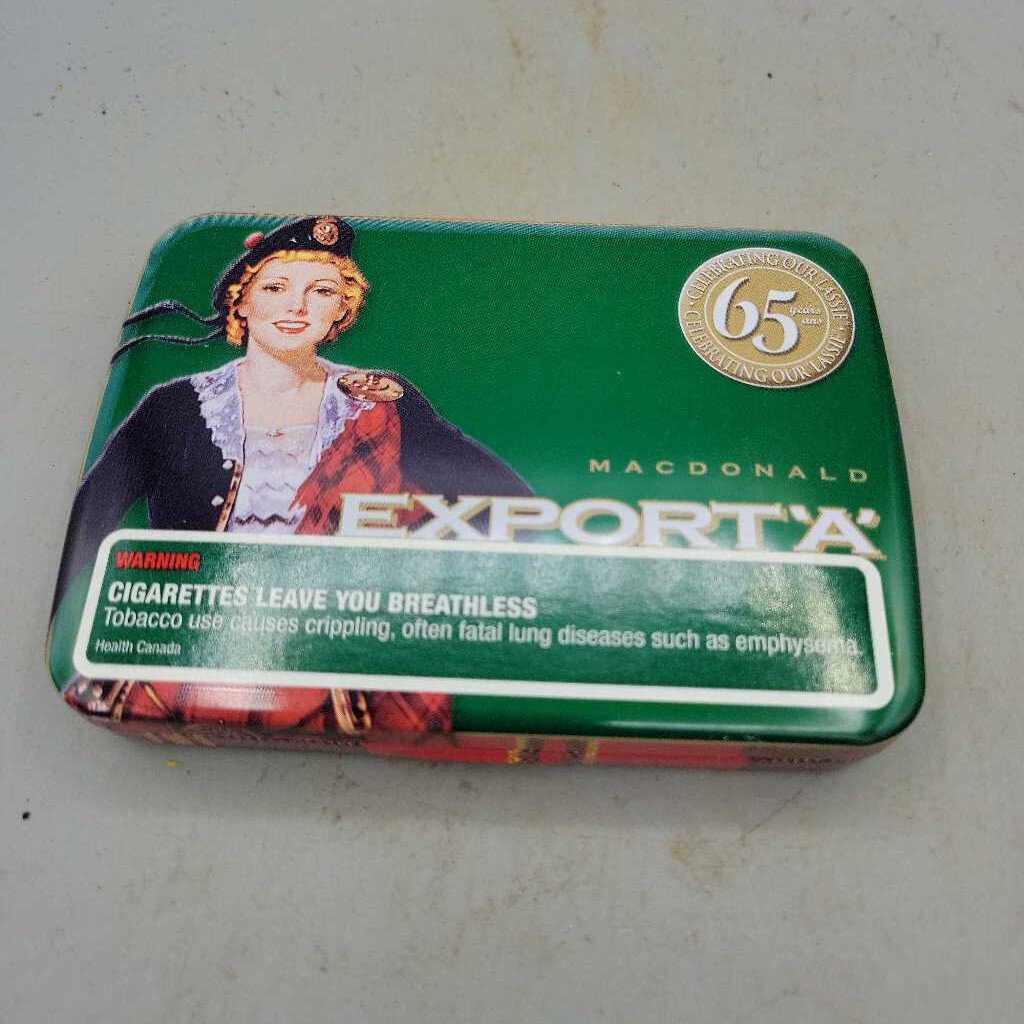 MacDonald's Export Tobacco tin 65th year (YVO) 412