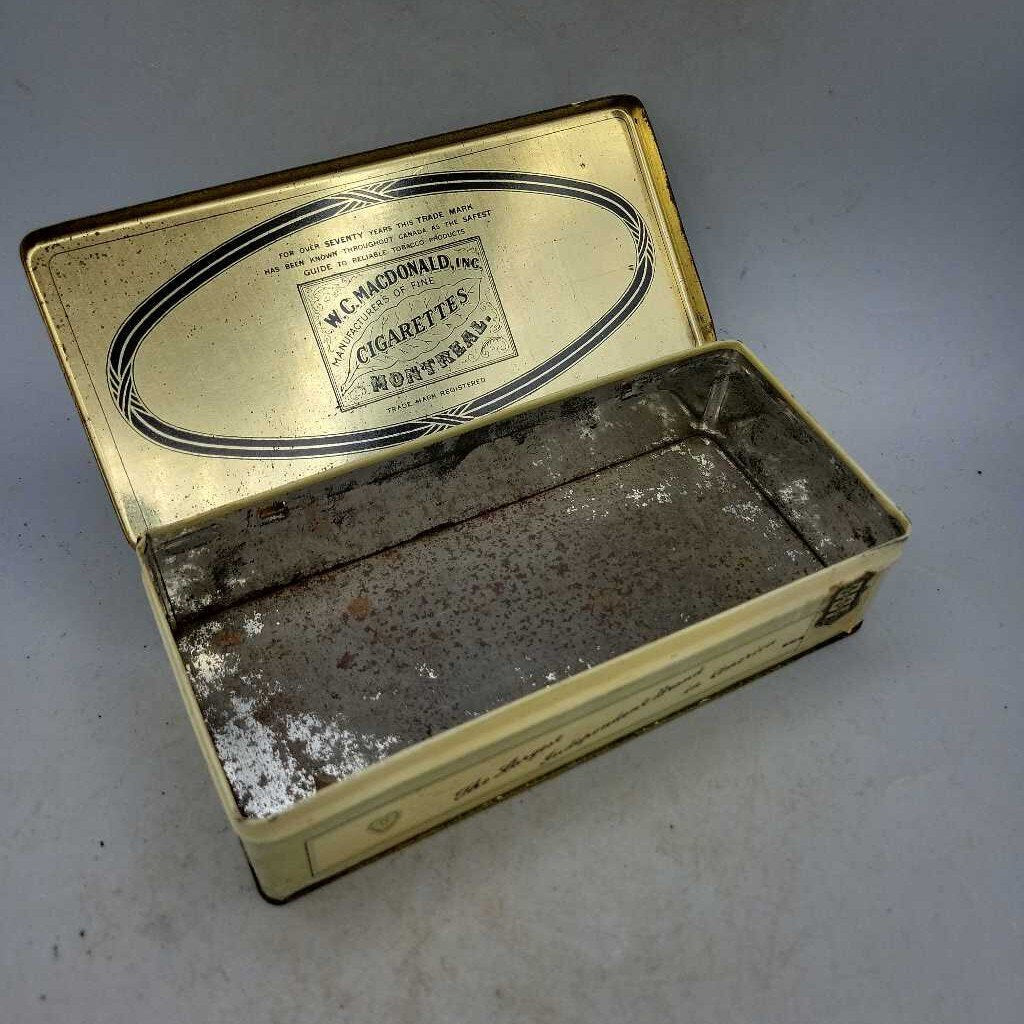 Macdonald's British Consols 100 Cigarette Tin (YVO) 412