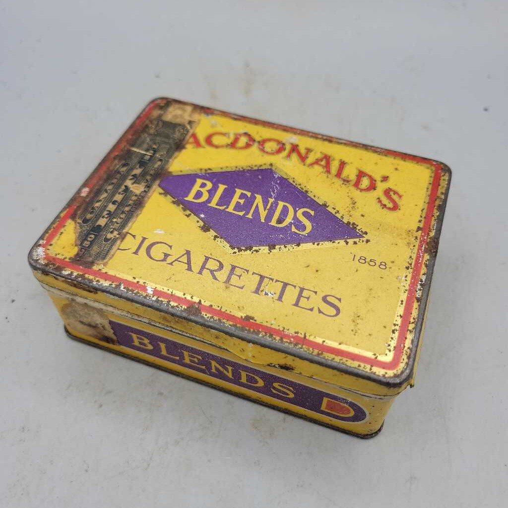 Macdonald's Blend Cigarette Tin (YVO) 412