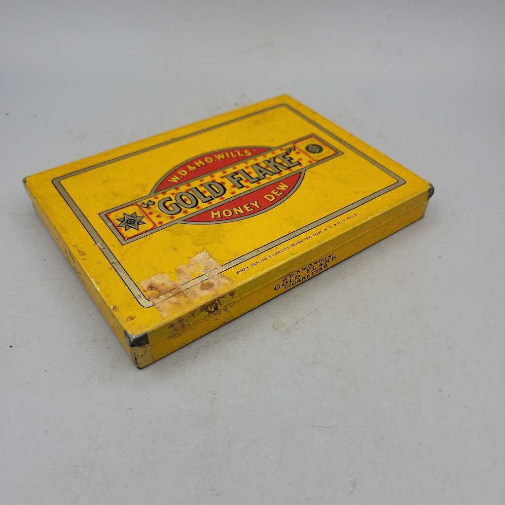 Golden Flake Honey Dew Flat 50 Tobacco tin (YVO) 412