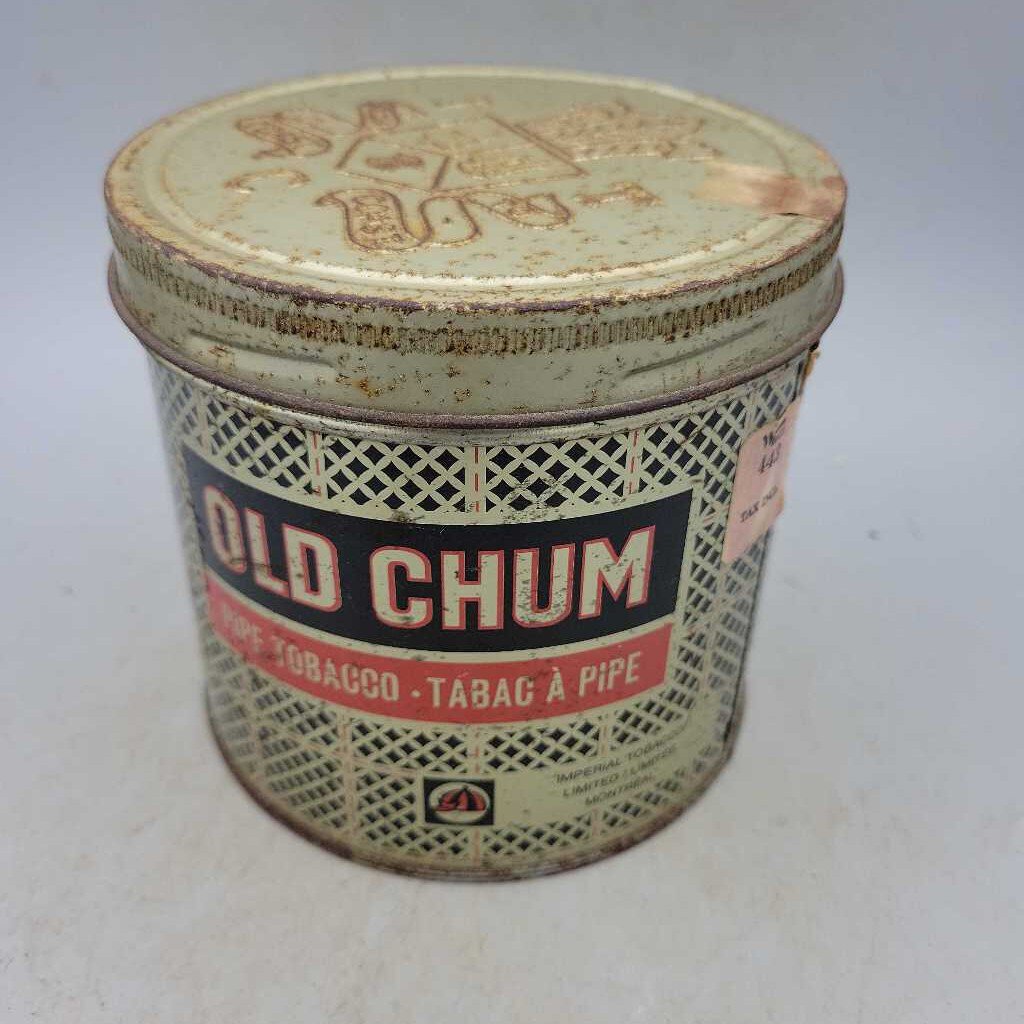 Old Chum Tobacco Tin (YVO) 501