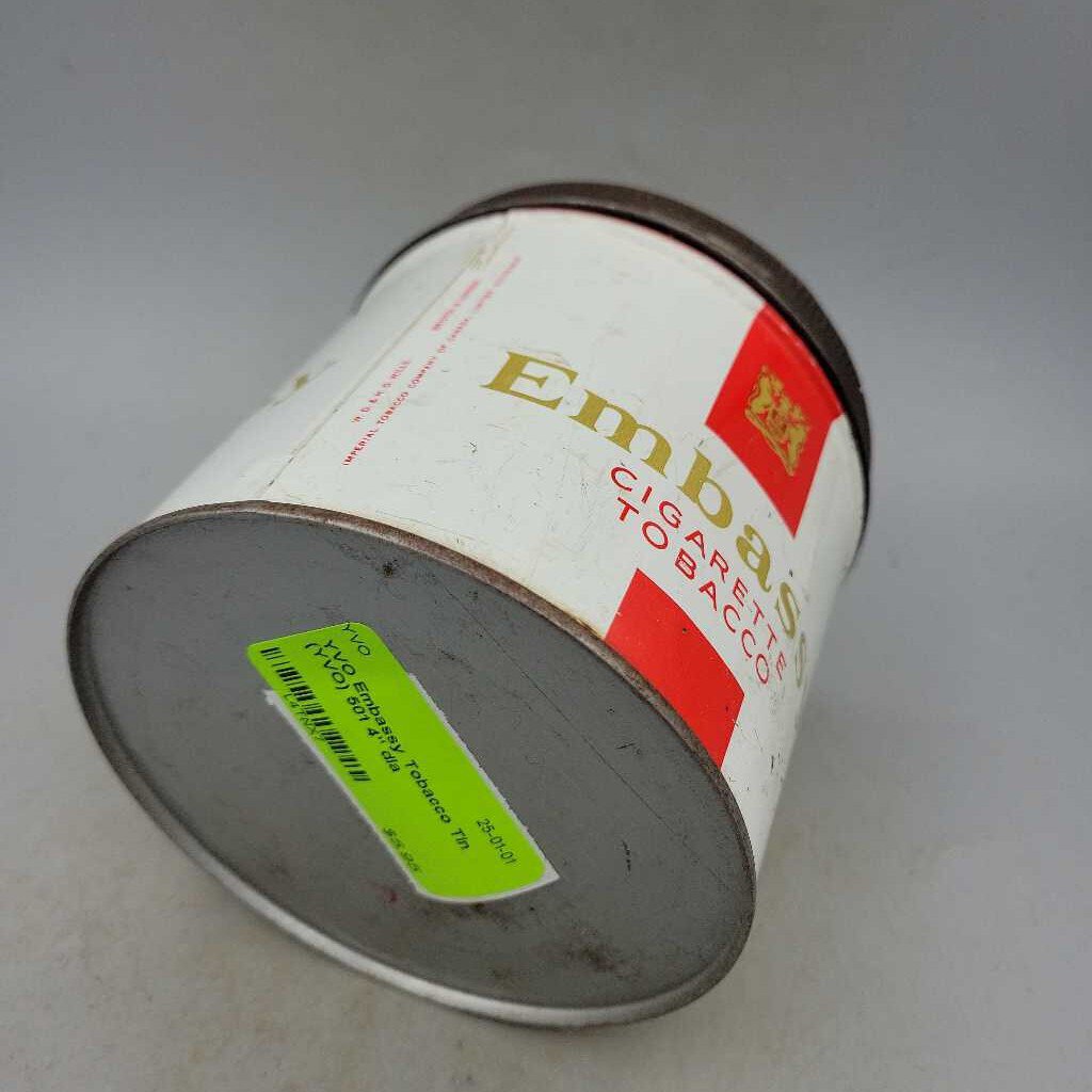 Embassy Tobacco Tin (YVO) 501