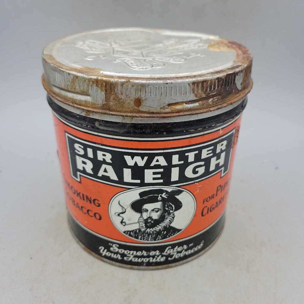 Sir Walter Raleigh Tobacco tin (YVO) 501