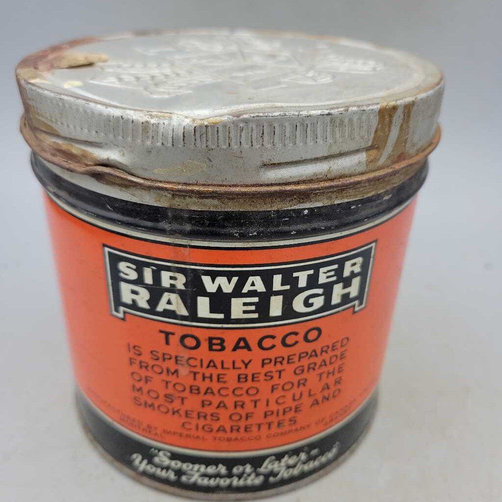 Sir Walter Raleigh Tobacco tin (YVO) 501