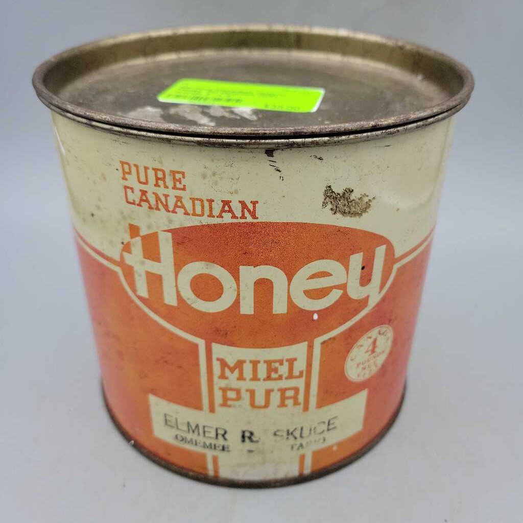 Pure Canadian Ontario Honey Tin Omemee (DR)