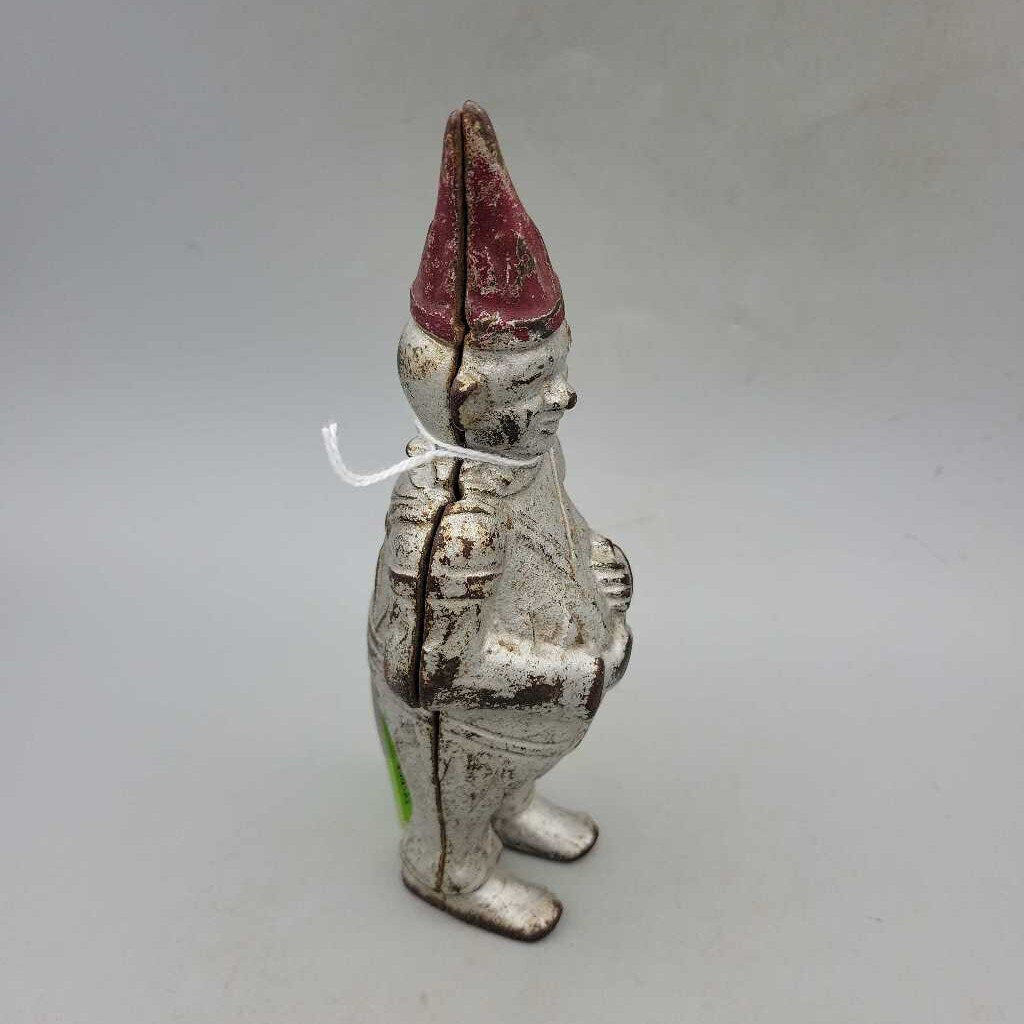 Vintage Clown Cast iron Coin Bank (DEB)