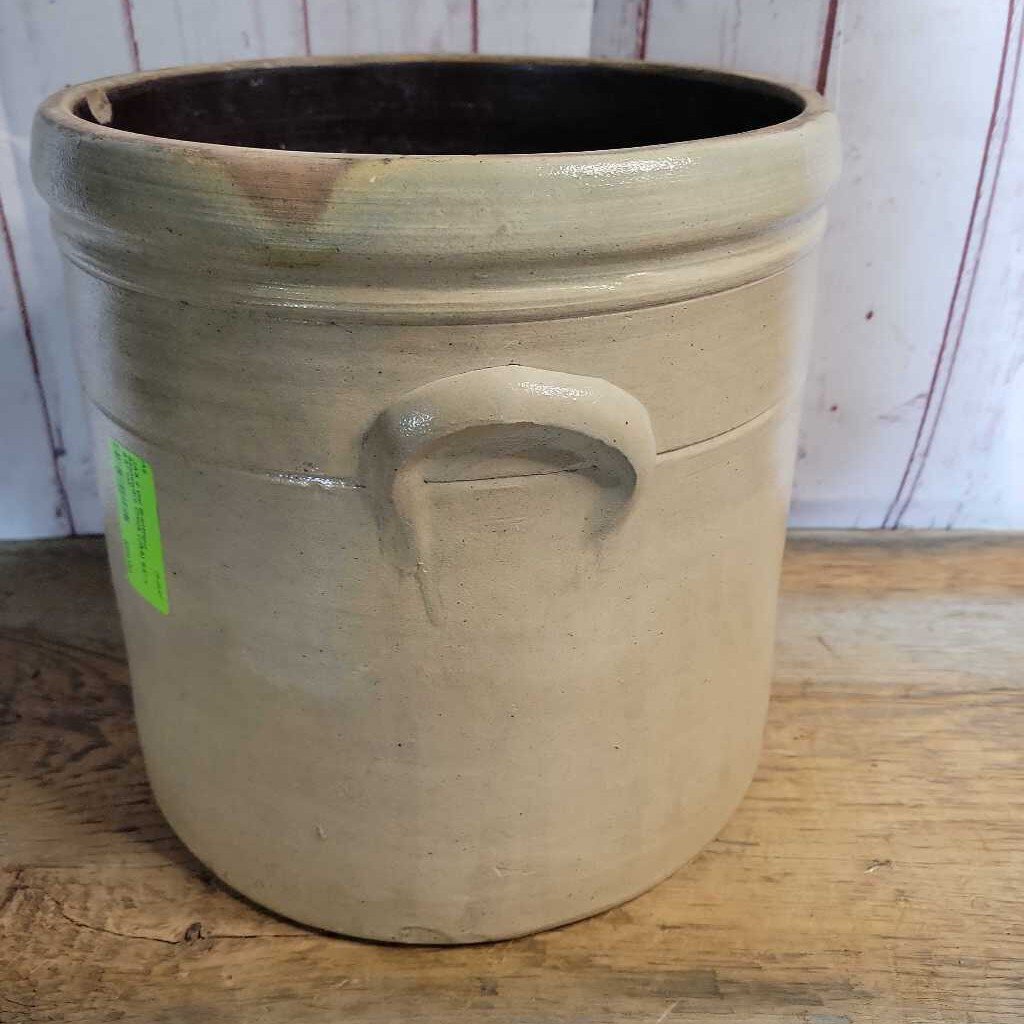 2 Gal Brantford Stoneware Crock (JAS)