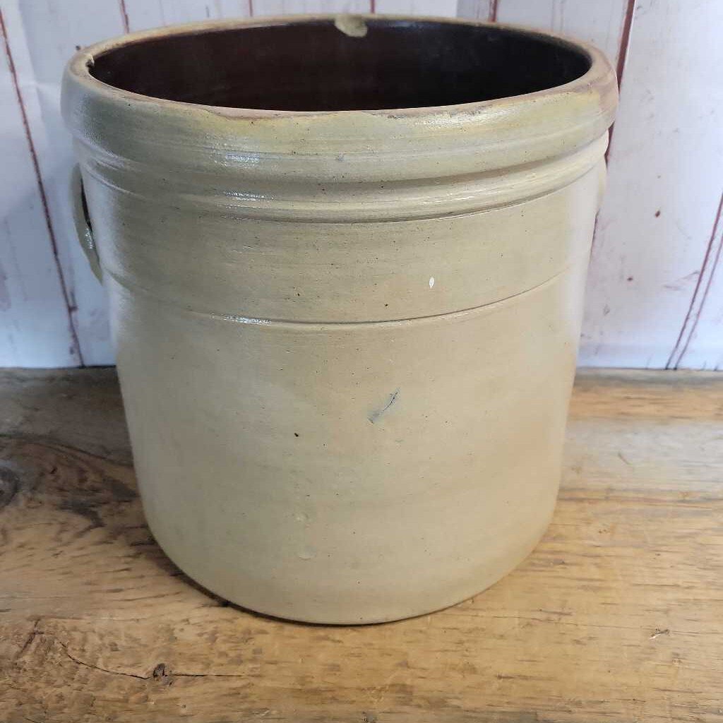 2 Gal Brantford Stoneware Crock (JAS)