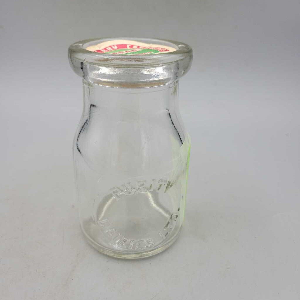 Purity Dairies Ltd 1/4 Pint Milk Bottle (JAS)