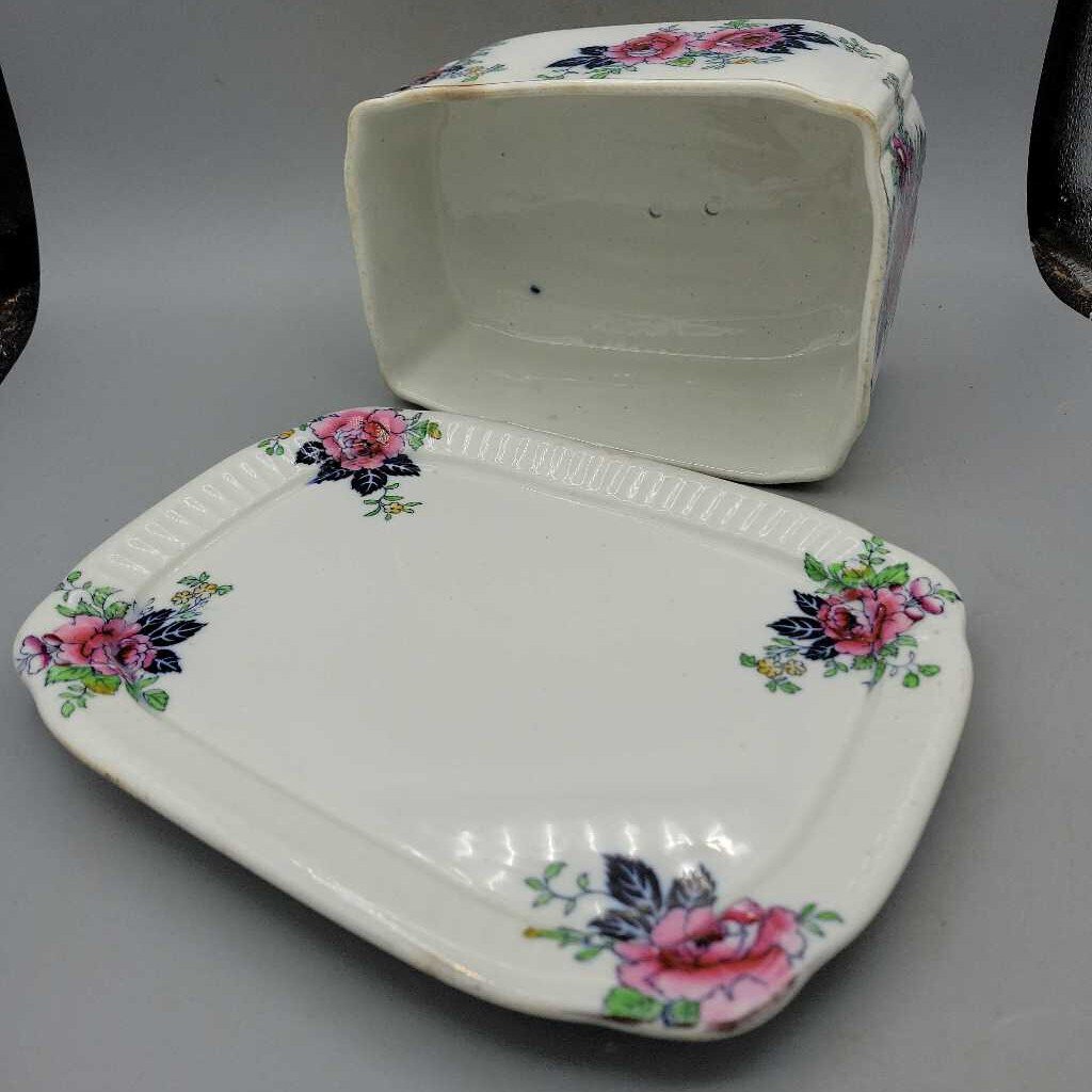 Antique English made Cheese Dish (TRE)