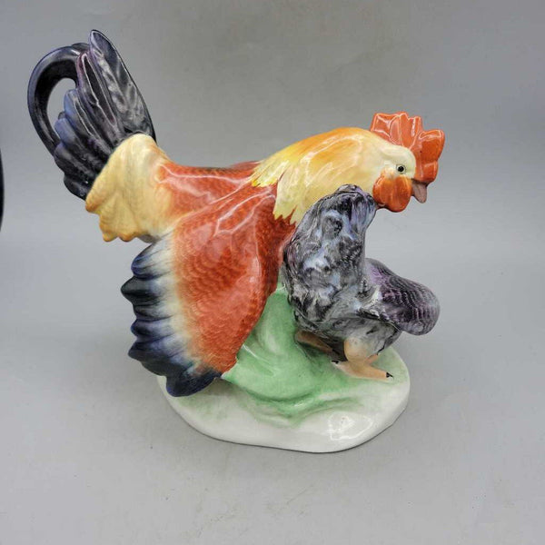 Hungarian Rooster and Hen Figure (DS) 3182