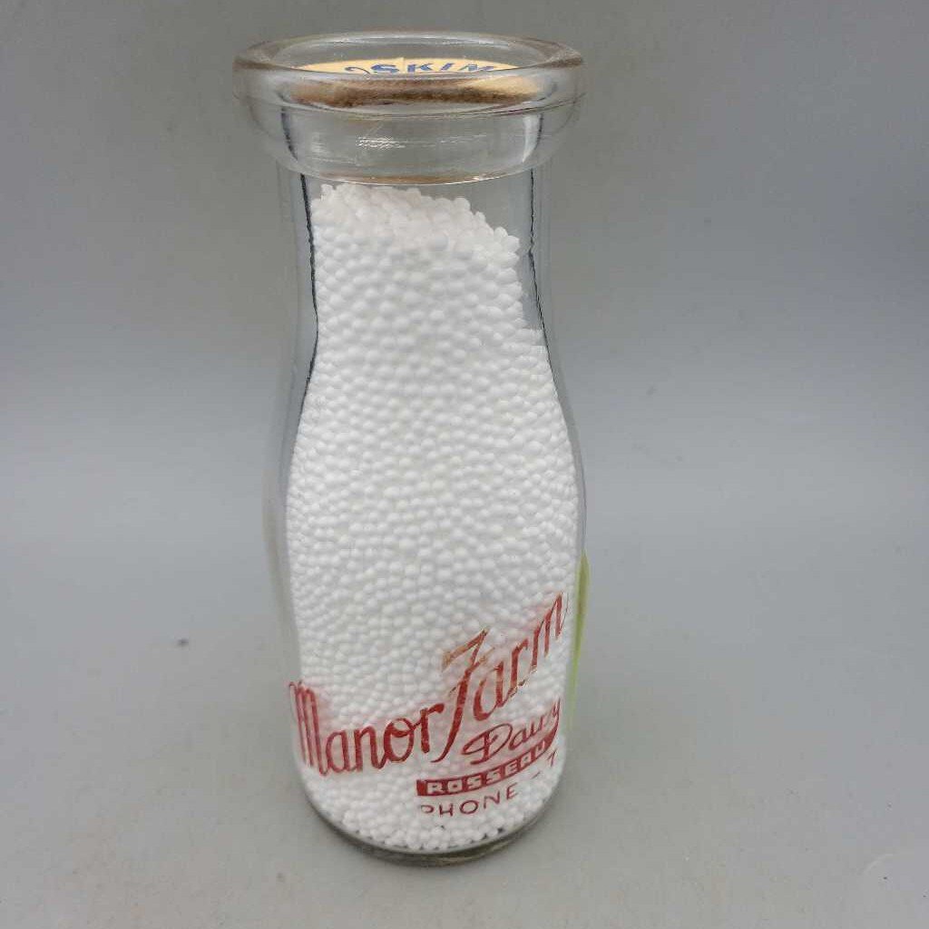 Manor Farm Dairy Rosseru HP Milk Bottle