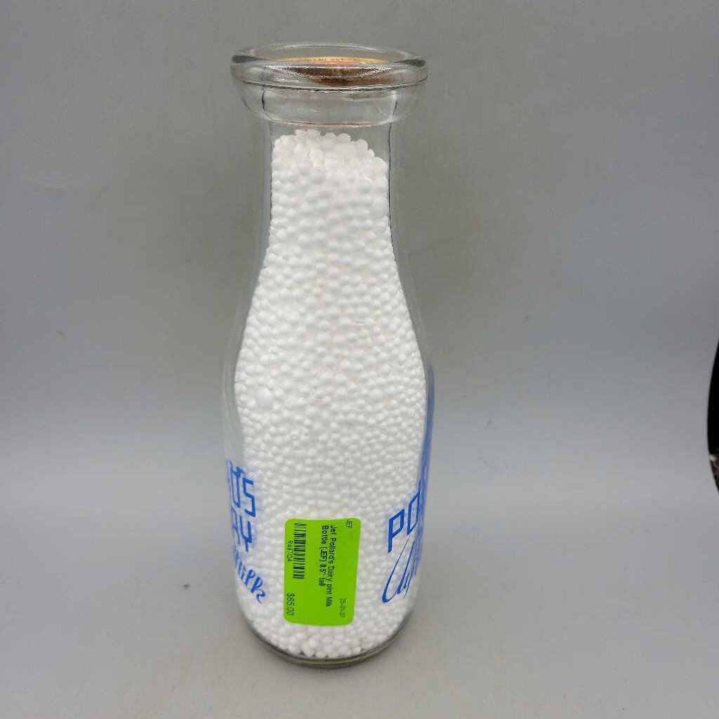 Pollard's Dairy pint Milk Bottle (JEF)