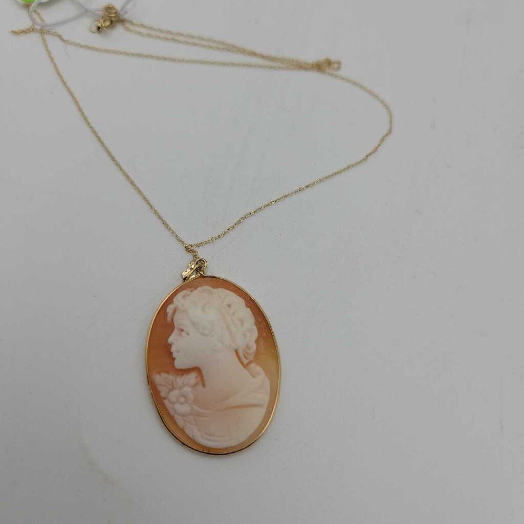 Shell Cameo in 14K Gold (JL)