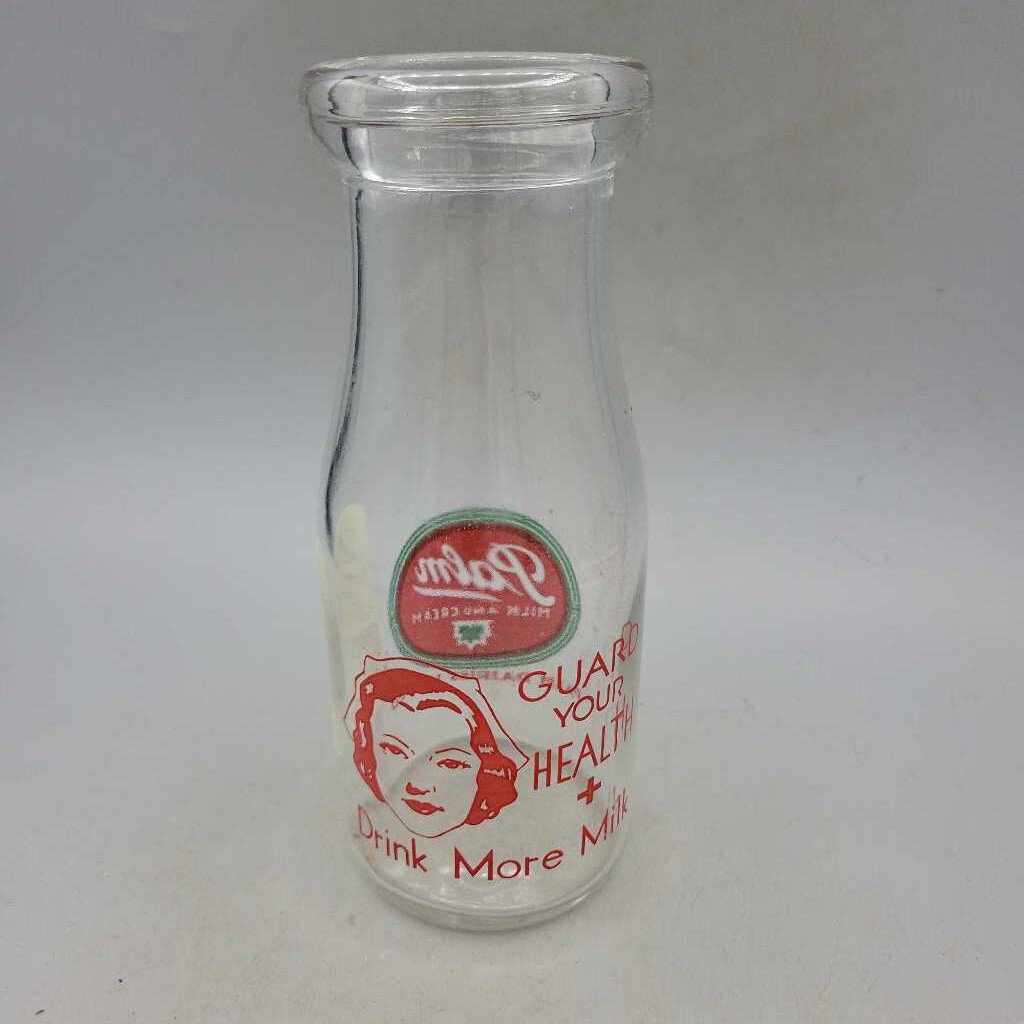 Palm Dairies Milk Cream Dairy Bottle (JEF)