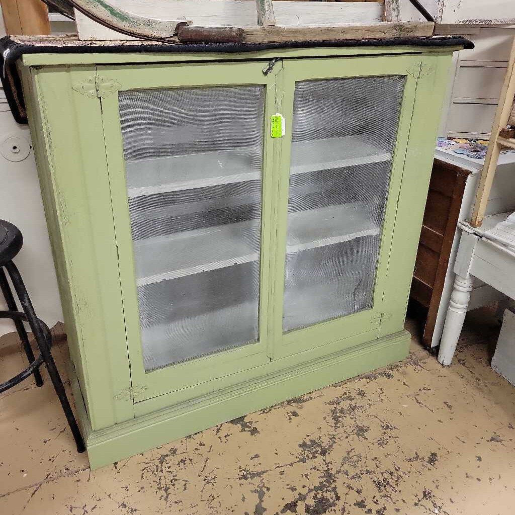 Green Painted Pie Safe (RB)