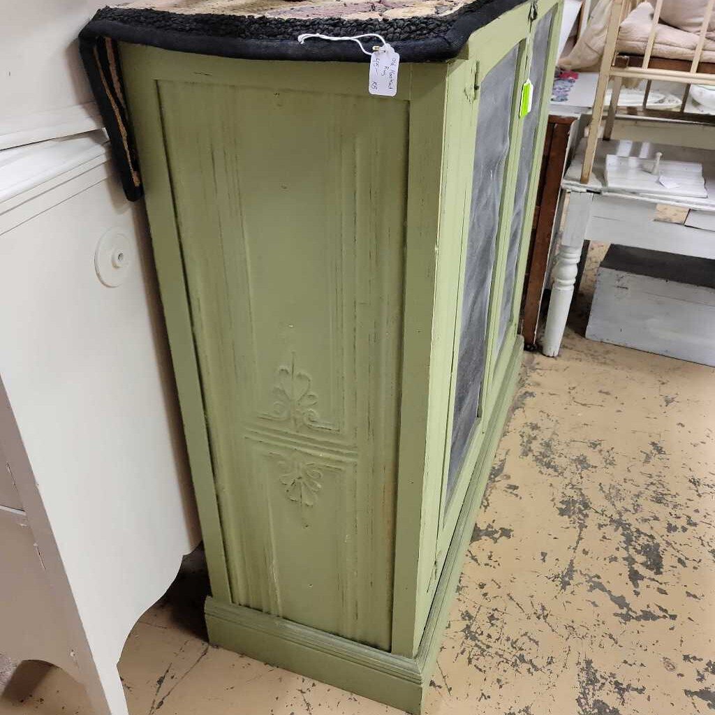 Green Painted Pie Safe (RB)