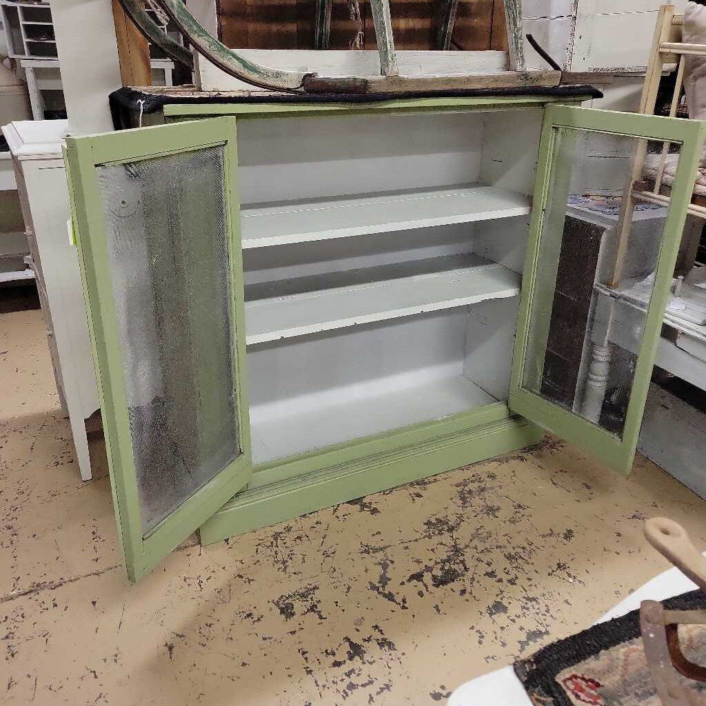 Green Painted Pie Safe (RB)