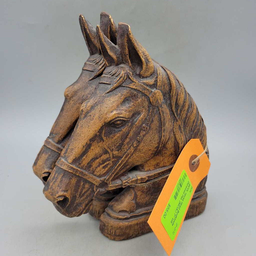 Horse Head Bookends Durwood Pair (MCOL)